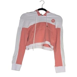 NWT Flex-N-Flex Women's Colorblock Crop Hoodie, X-Small